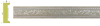 Багет STELLA Неаполь Белобежевый Silver (1070-04К) 70мм*10мм (2.5м) (42шт)